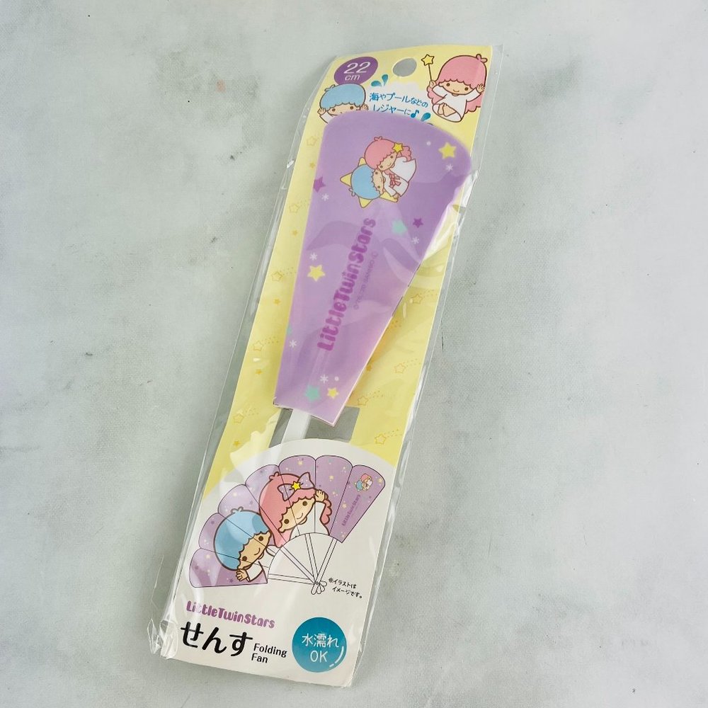 Sanrio Little Twin Stars Folding Hand Fan